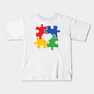 Autism Puzzle Design! Kids T-Shirt